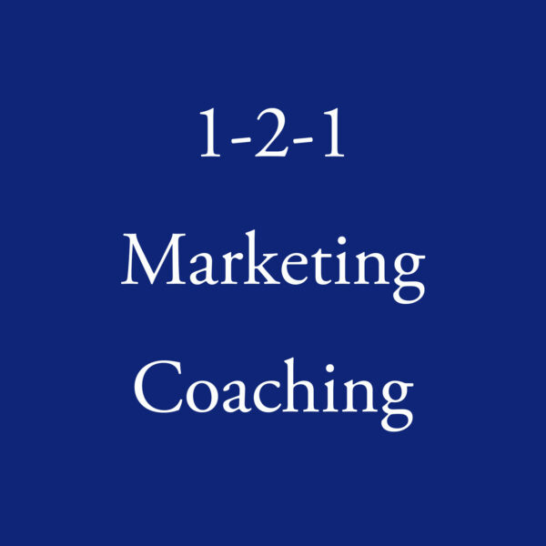 1-2-1 Marketing Coaching